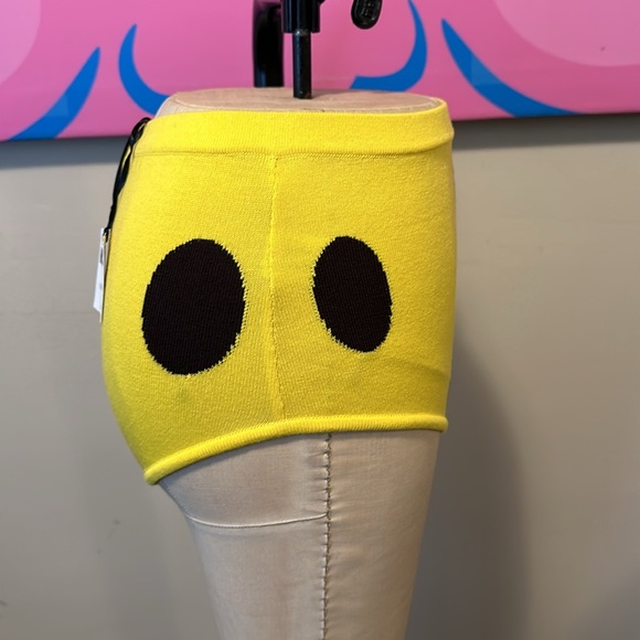 Moschino Sponge Bob Wool Knit Shorts NWT - Picture 3 of 11